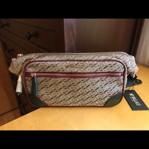 MZ Wallace Handbags - Mz Wallace Ivy Jacquard Logo belt bag